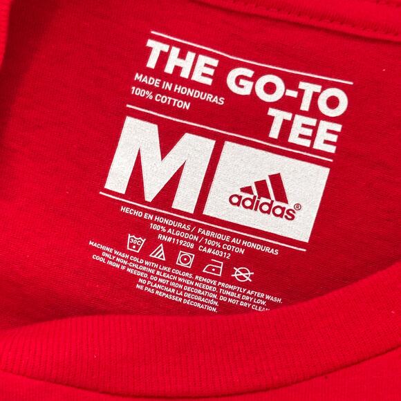 Los Angeles Clippers Adidas Go-To Tee T-Shirt Size M 2010s NBA Basketball Cotton - Picture 6 of 7